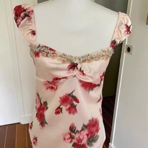 NWT Blumarine Rose beaded top